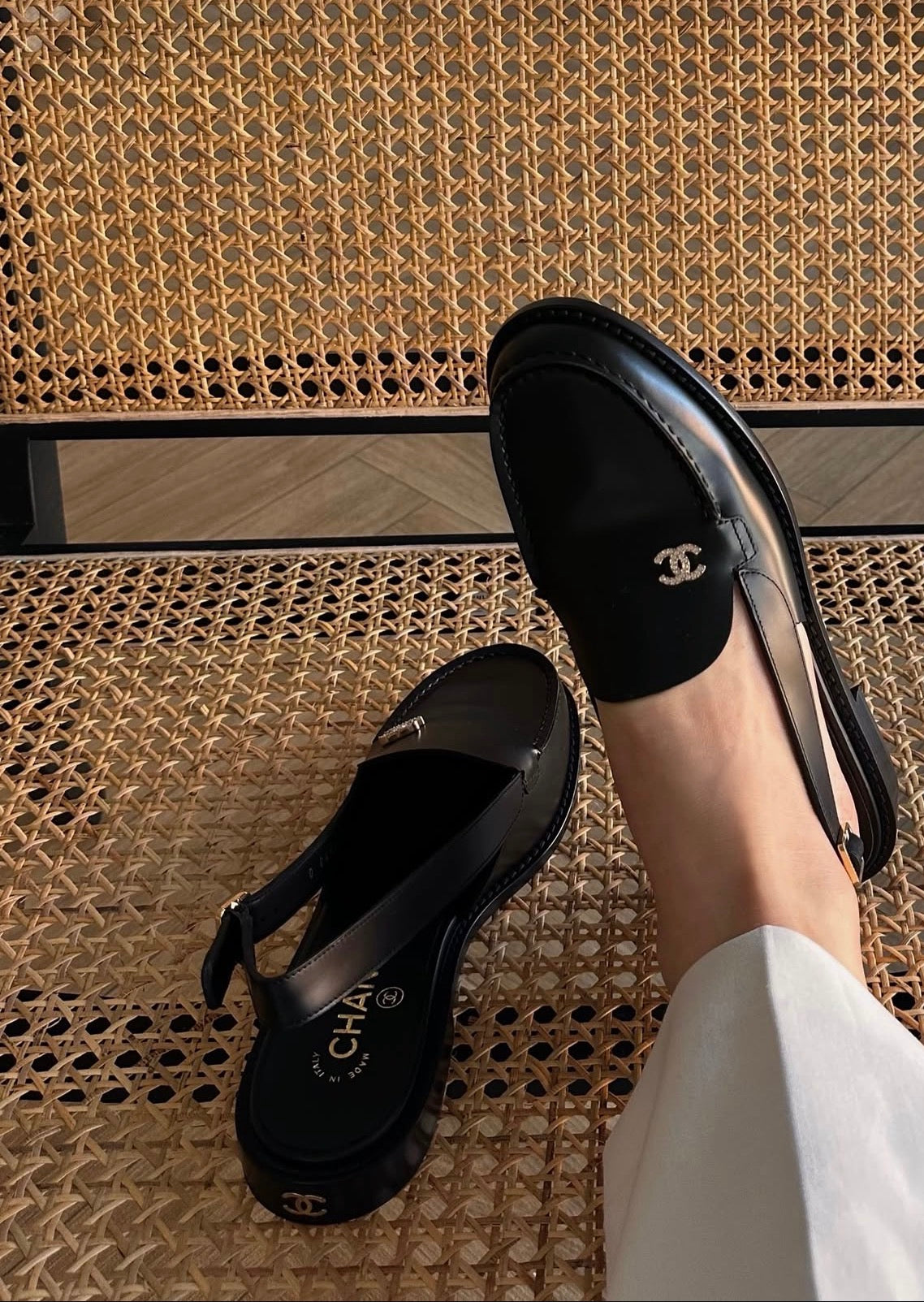 Chanel slinback loafers Morgan black 🖤