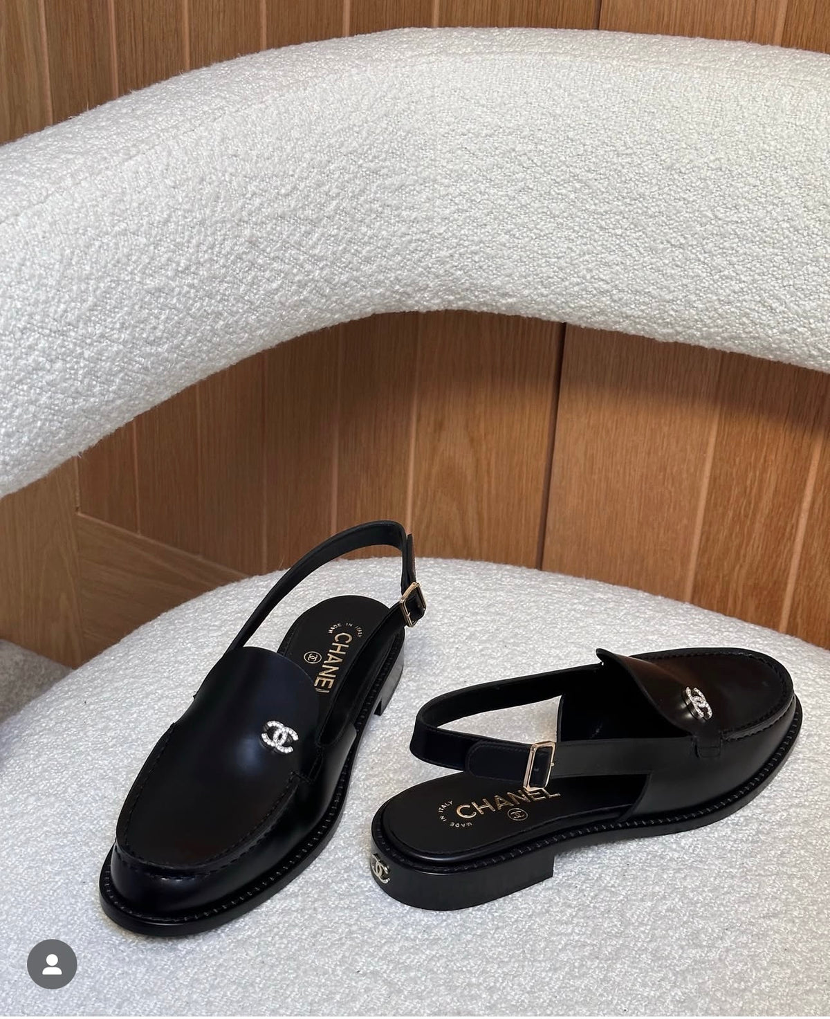 Chanel slinback loafers Morgan black 🖤