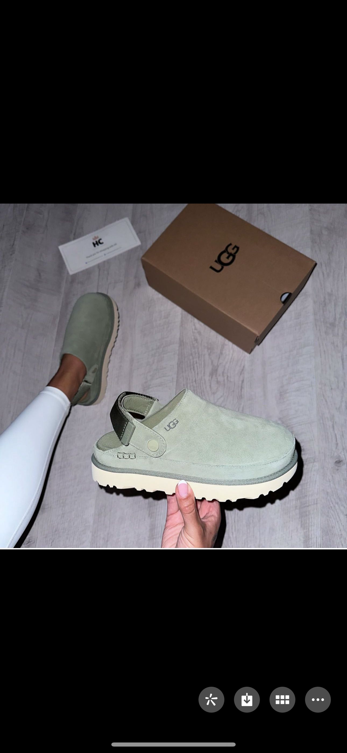 Ugg Goldenstar green 💚